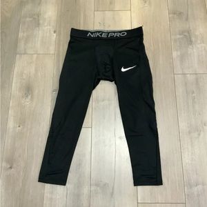 Nike Pro Mens 3/4 Compression Tights Size Large Lot Of 3